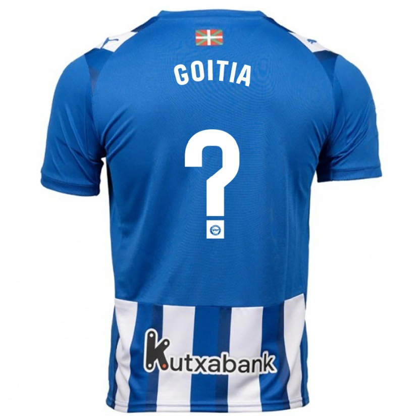 Danxen Herren Pablo Goitia #0 Blau Weiß Heimtrikot Trikot 2025/26 T-Shirt Österreich