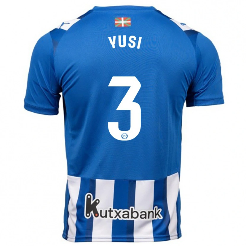 Danxen Herren Youssef Enríquez #3 Blau Weiß Heimtrikot Trikot 2025/26 T-Shirt Österreich