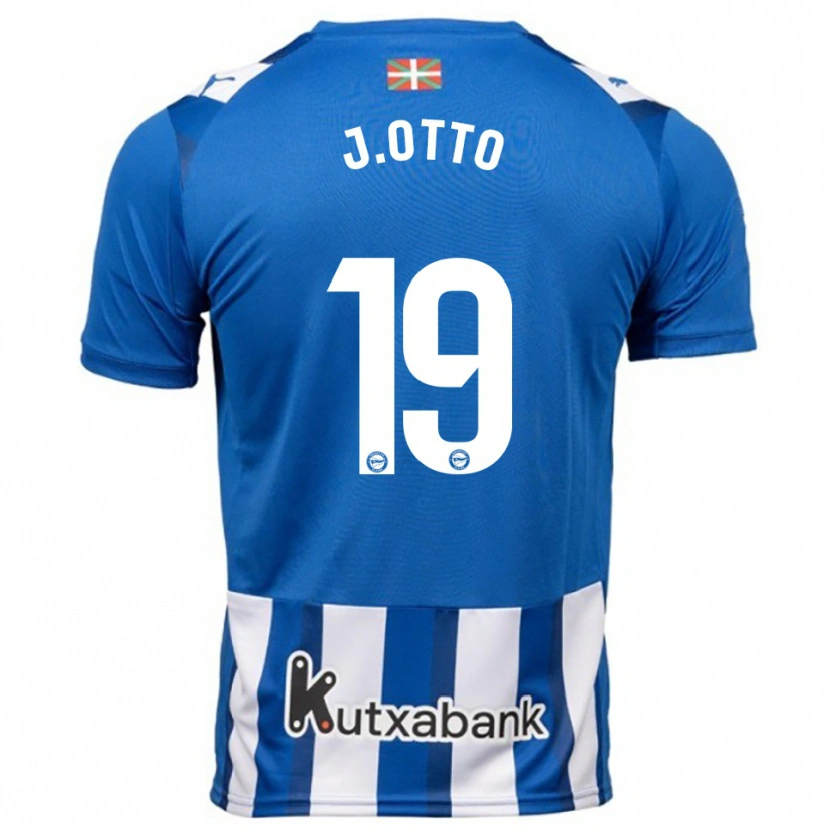 Danxen Herren Jonny Otto #19 Blau Weiß Heimtrikot Trikot 2025/26 T-Shirt Österreich