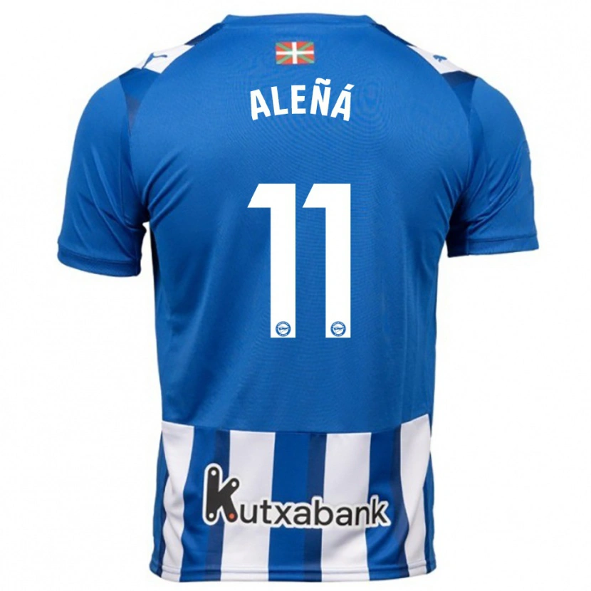 Danxen Herren Carles Aleñá #11 Blau Weiß Heimtrikot Trikot 2025/26 T-Shirt Österreich