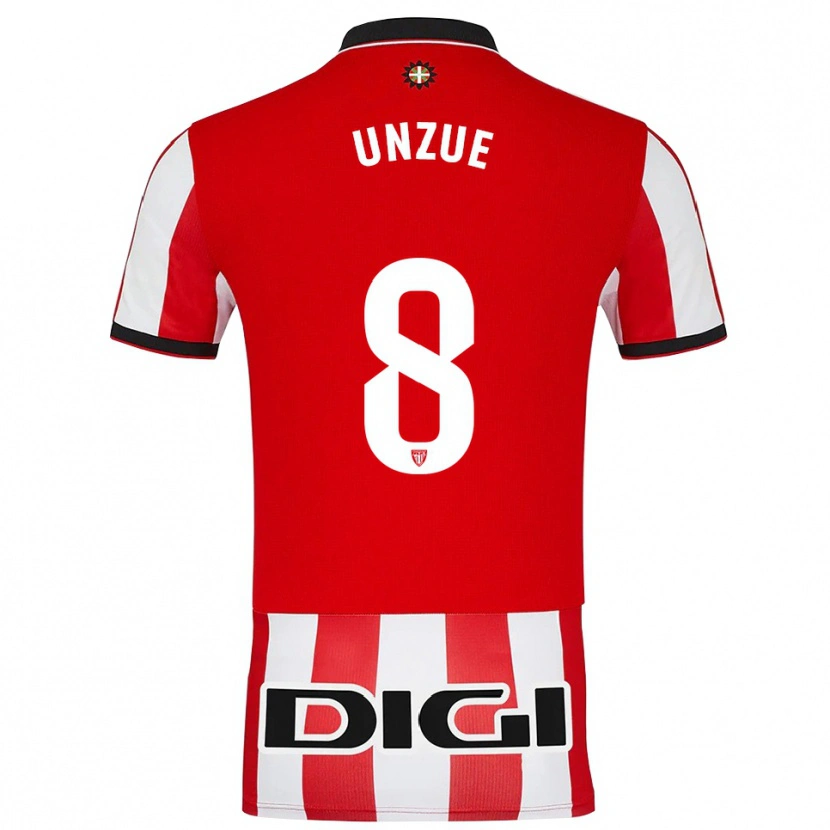 Danxen Herren Marta Unzué #8 Rot Weiß Heimtrikot Trikot 2025/26 T-Shirt Österreich