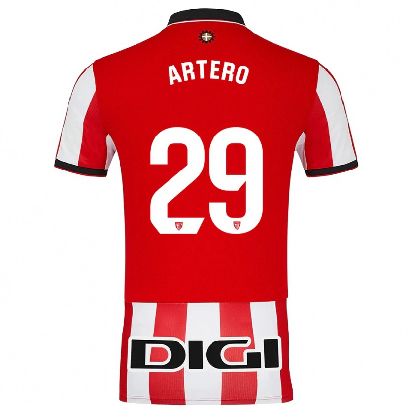 Danxen Herren Marina Artero Moreno #29 Rot Weiß Heimtrikot Trikot 2025/26 T-Shirt Österreich