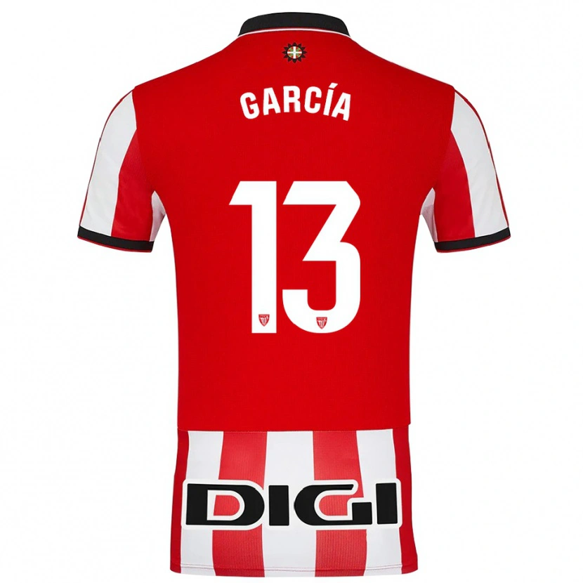 Danxen Herren Simón García #13 Rot Weiß Heimtrikot Trikot 2025/26 T-Shirt Österreich