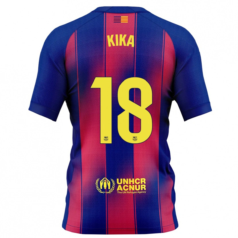 Danxen Herren Kika Nazareth #18 Blau Rot Heimtrikot Trikot 2025/26 T-Shirt Österreich