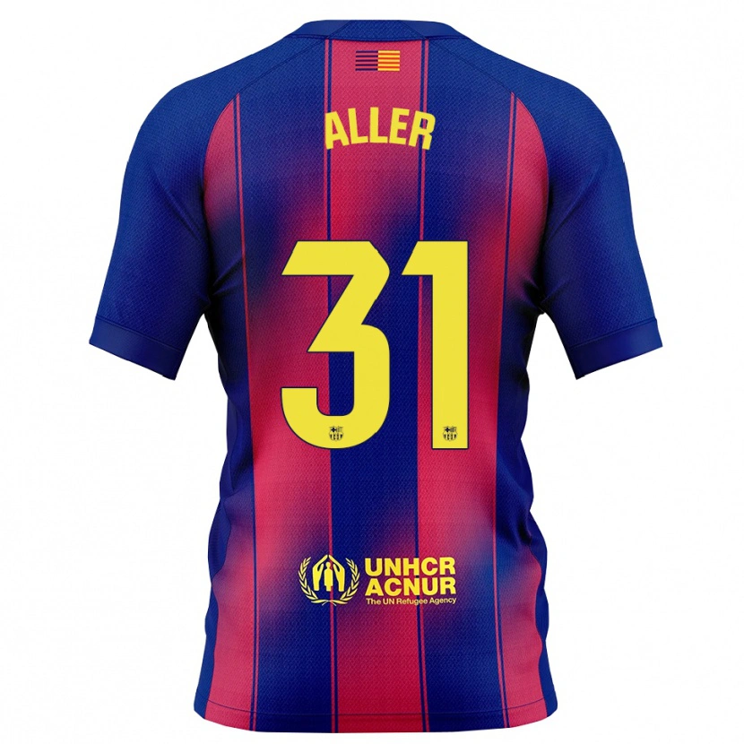 Danxen Herren Eder Aller #31 Blau Rot Heimtrikot Trikot 2025/26 T-Shirt Österreich