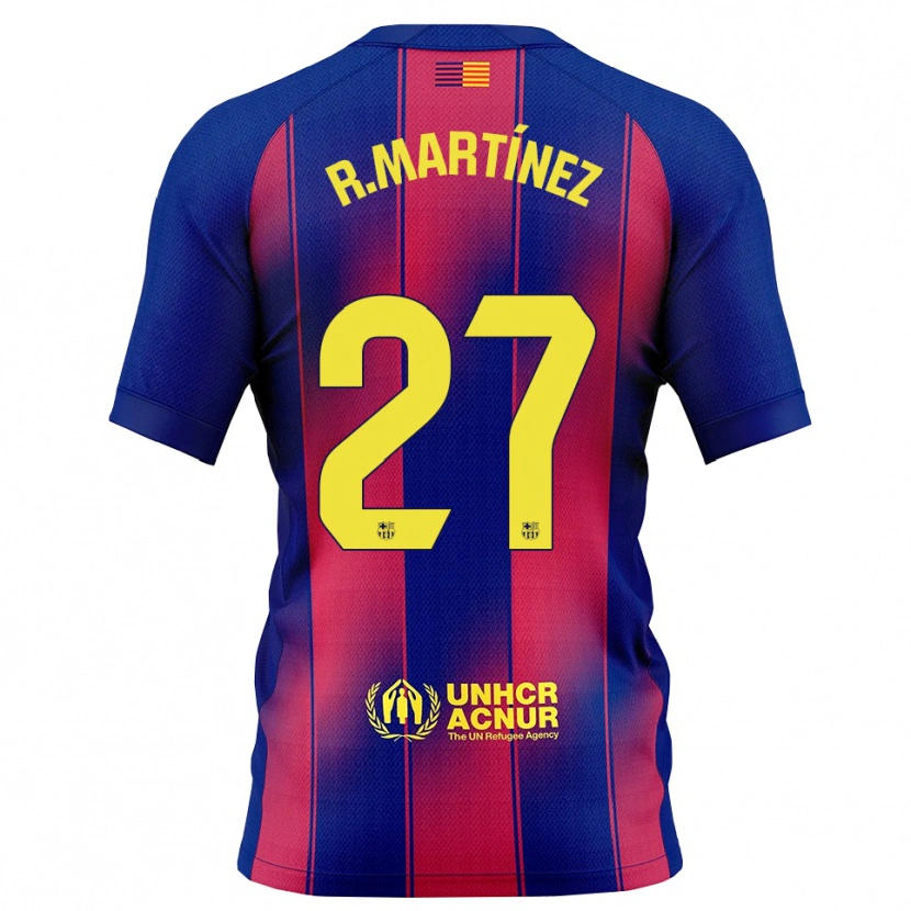 Danxen Herren Roger Martínez #27 Blau Rot Heimtrikot Trikot 2025/26 T-Shirt Österreich