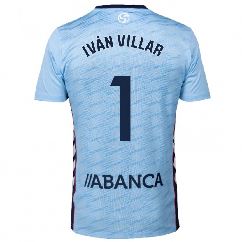 Danxen Herren Iván Villar #1 Himmelblau Rot Heimtrikot Trikot 2025/26 T-Shirt Österreich