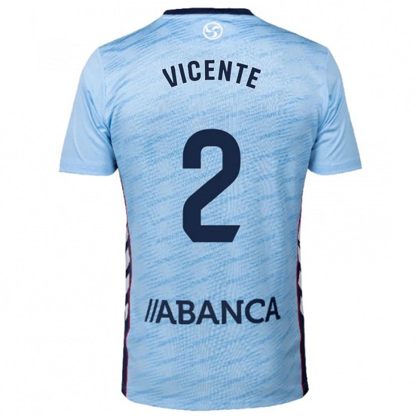 Danxen Herren Vicente #2 Himmelblau Rot Heimtrikot Trikot 2025/26 T-Shirt Österreich