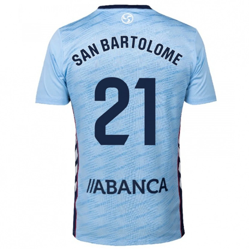 Danxen Herren Victor San Bartolome #21 Himmelblau Rot Heimtrikot Trikot 2025/26 T-Shirt Österreich