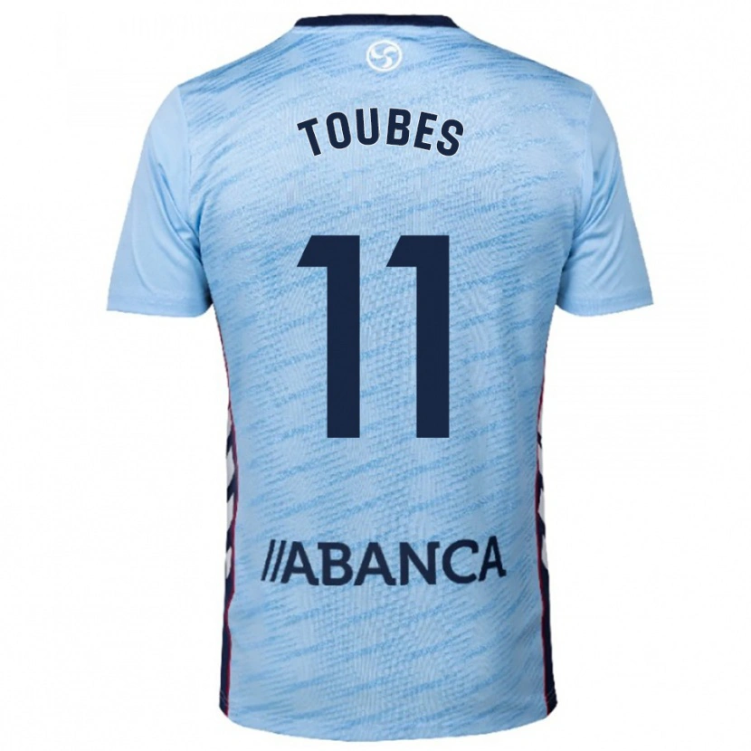 Danxen Herren Ana Toubes #11 Himmelblau Rot Heimtrikot Trikot 2025/26 T-Shirt Österreich