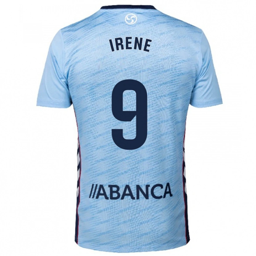 Danxen Herren Irene Fernández #9 Himmelblau Rot Heimtrikot Trikot 2025/26 T-Shirt Österreich