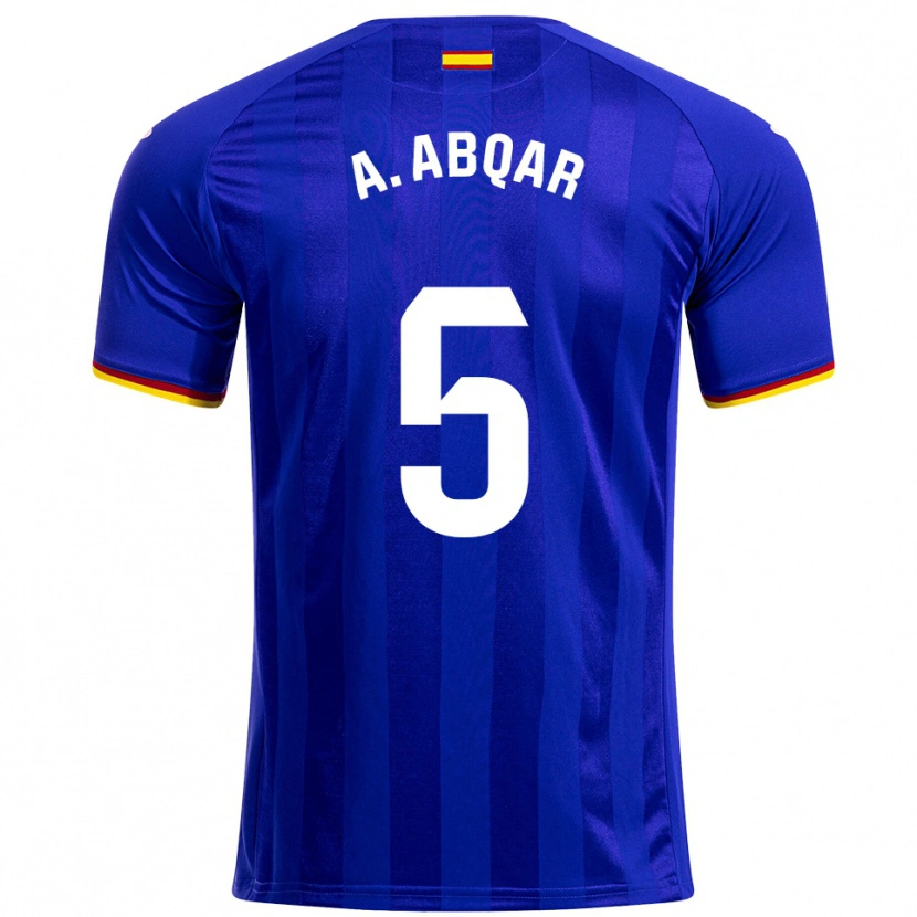 Danxen Herren Abdel Abqar #5 Blau Rot Gelb Heimtrikot Trikot 2025/26 T-Shirt Österreich