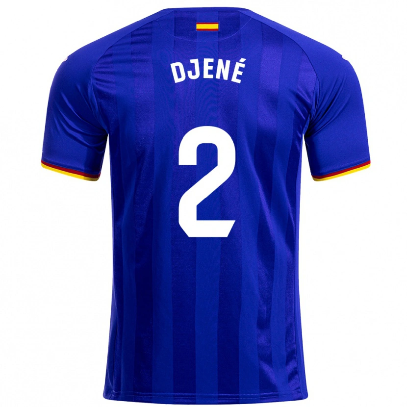 Danxen Herren Djené #2 Blau Rot Gelb Heimtrikot Trikot 2025/26 T-Shirt Österreich