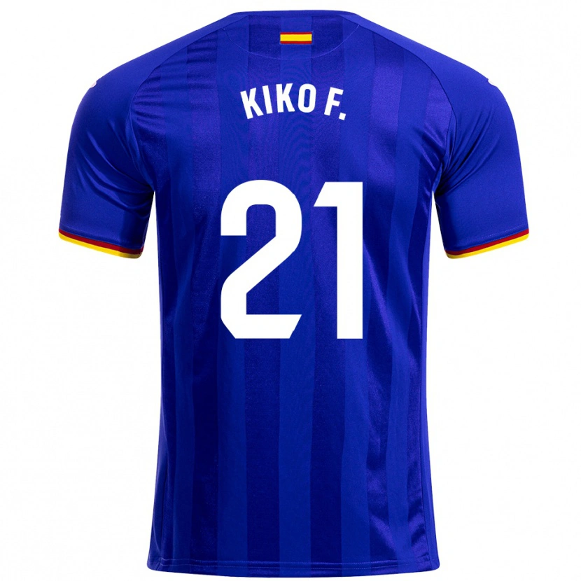 Danxen Herren Kiko Femenía #21 Blau Rot Gelb Heimtrikot Trikot 2025/26 T-Shirt Österreich