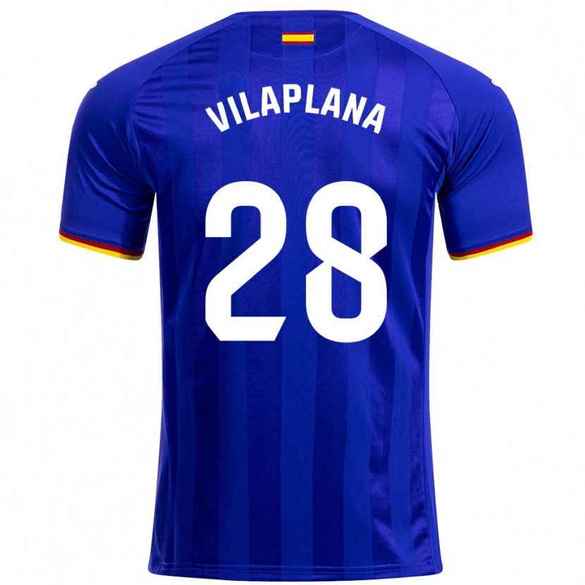 Danxen Herren Marc Vilaplana #28 Blau Rot Gelb Heimtrikot Trikot 2025/26 T-Shirt Österreich