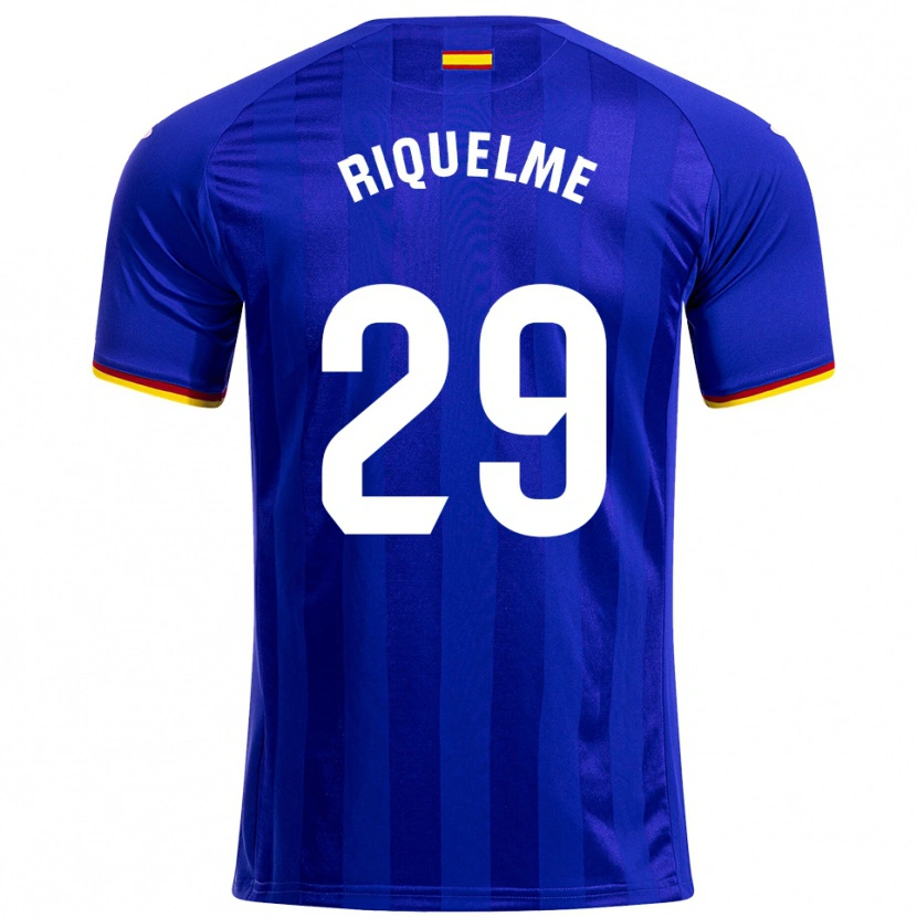 Danxen Herren Adrián Riquelme #29 Blau Rot Gelb Heimtrikot Trikot 2025/26 T-Shirt Österreich