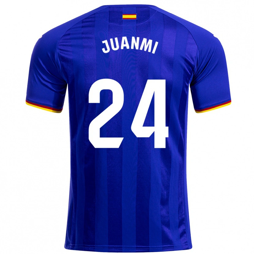 Danxen Herren Juanmi #24 Blau Rot Gelb Heimtrikot Trikot 2025/26 T-Shirt Österreich
