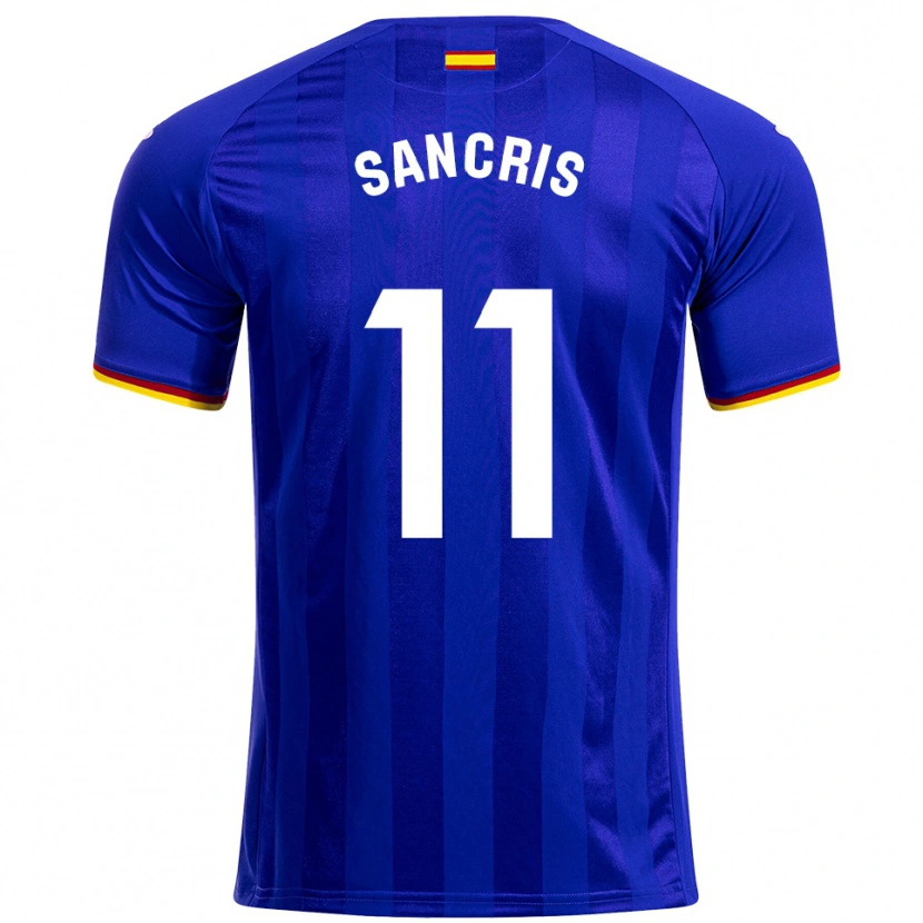 Danxen Herren Álex Sancris #11 Blau Rot Gelb Heimtrikot Trikot 2025/26 T-Shirt Österreich