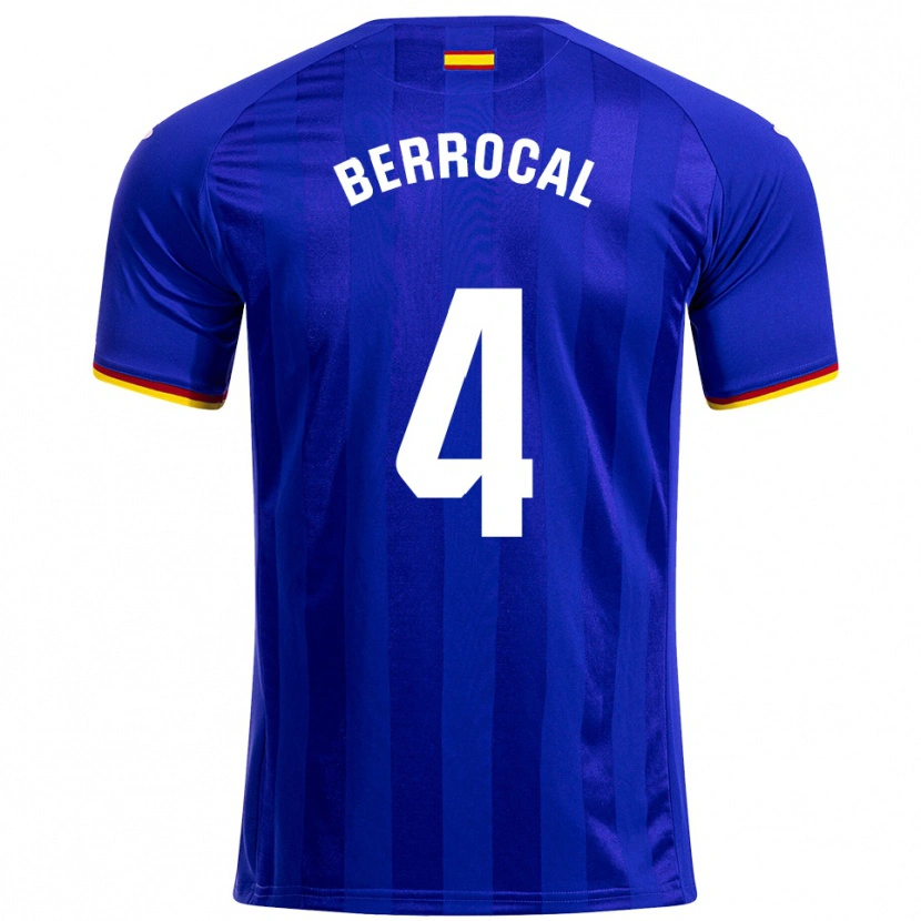 Danxen Herren Juan Berrocal #4 Blau Rot Gelb Heimtrikot Trikot 2025/26 T-Shirt Österreich
