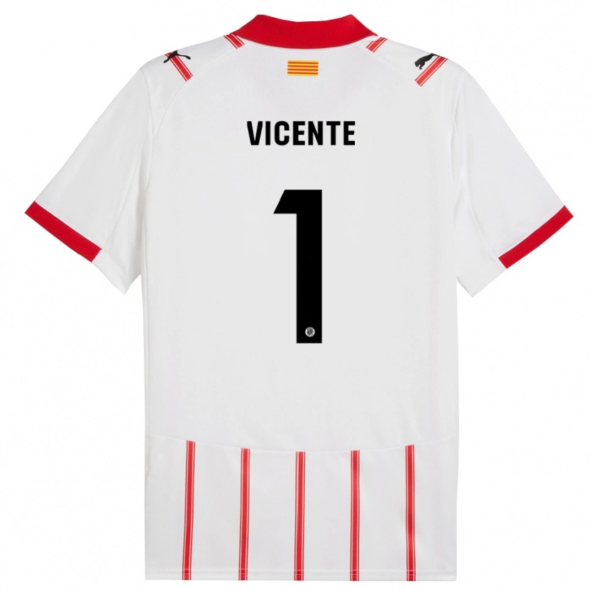 Danxen Herren Diego Vicente #1 Weiß Rot Heimtrikot Trikot 2025/26 T-Shirt Österreich
