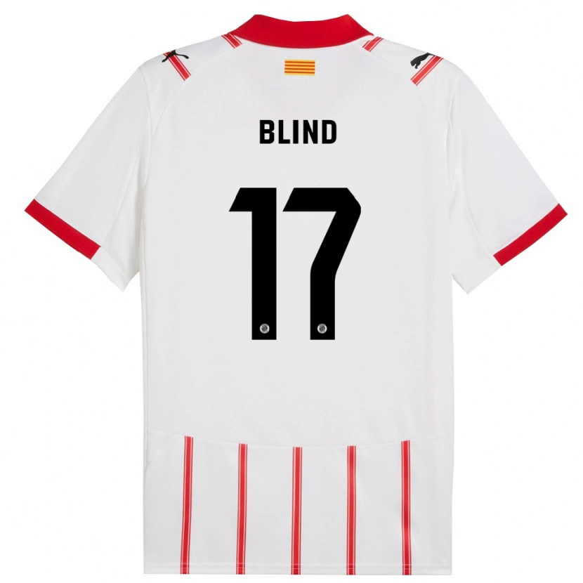 Danxen Herren Daley Blind #17 Weiß Rot Heimtrikot Trikot 2025/26 T-Shirt Österreich