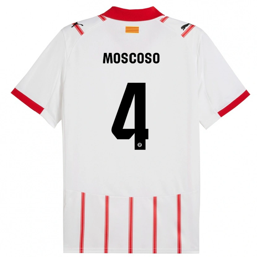Danxen Herren Miriam Moscoso #4 Weiß Rot Heimtrikot Trikot 2025/26 T-Shirt Österreich