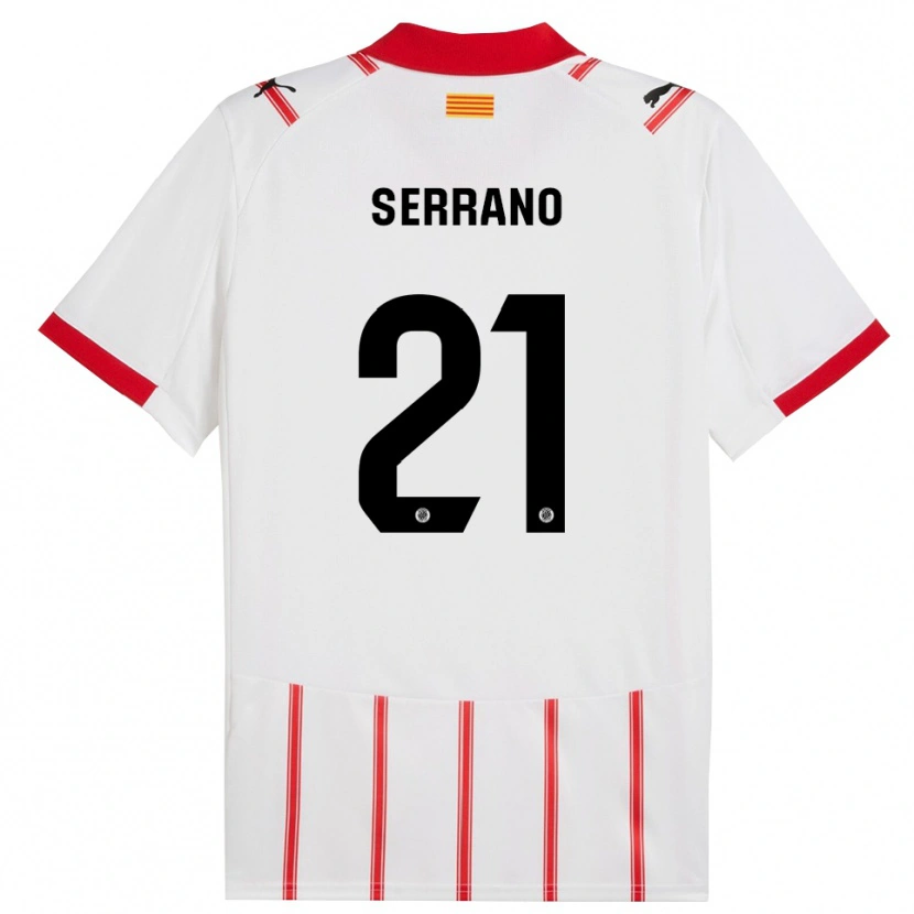 Danxen Herren Ot Serrano #21 Weiß Rot Heimtrikot Trikot 2025/26 T-Shirt Österreich