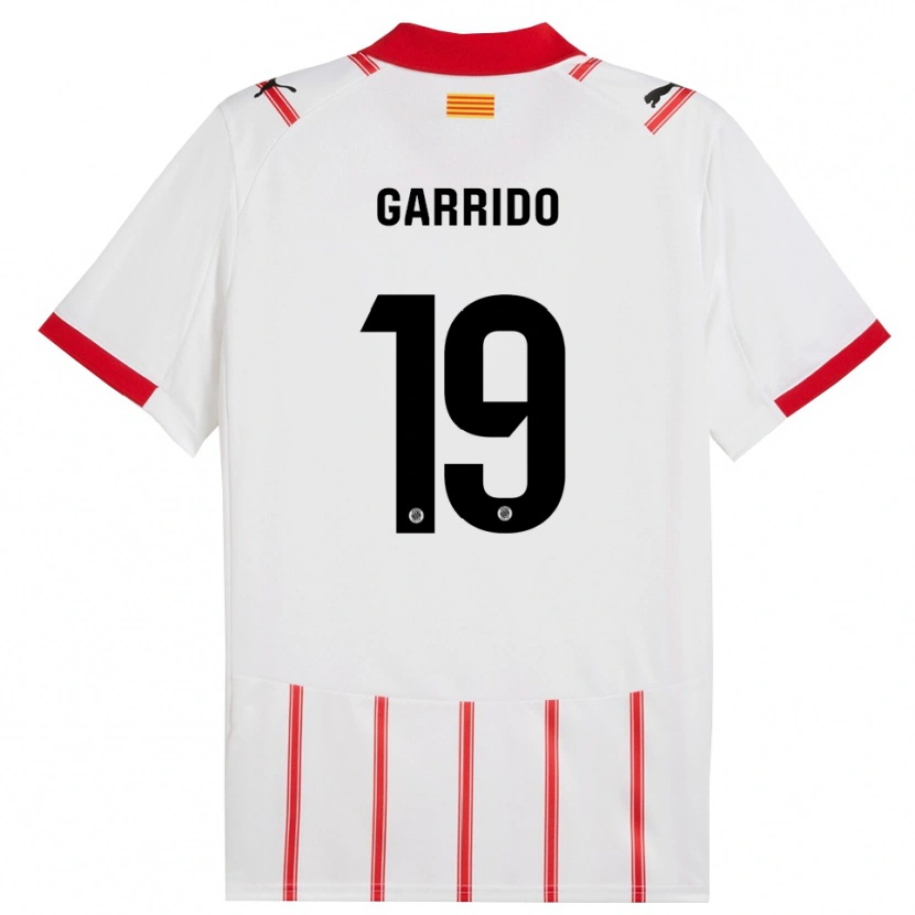 Danxen Herren Carles Garrido #19 Weiß Rot Heimtrikot Trikot 2025/26 T-Shirt Österreich