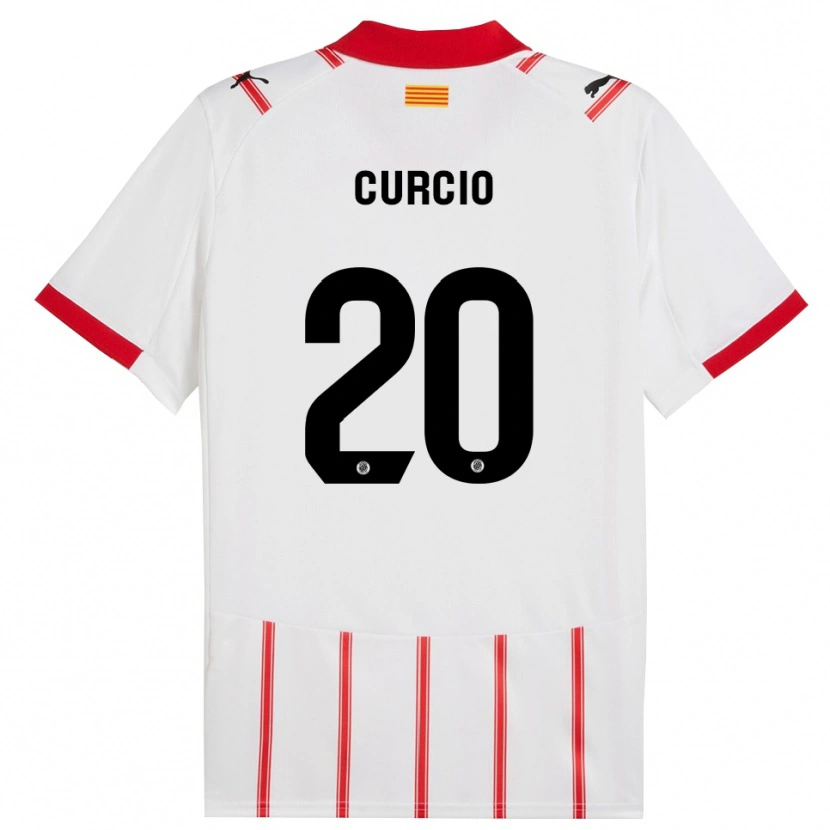 Danxen Herren Daniel Curcio #20 Weiß Rot Heimtrikot Trikot 2025/26 T-Shirt Österreich