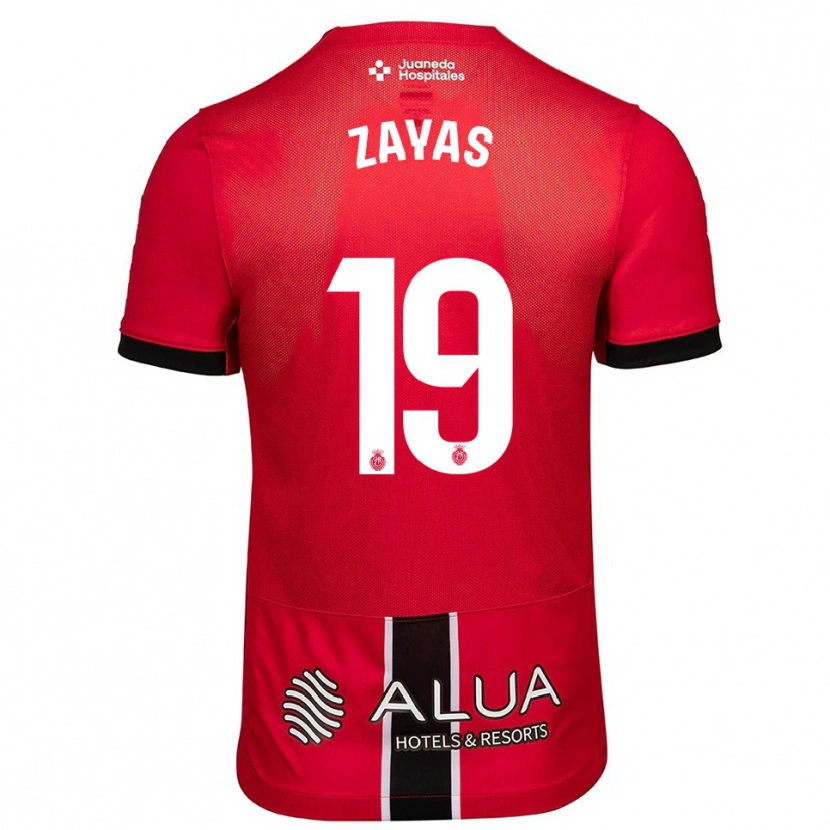 Danxen Herren Yosmel Zayas #19 Rot Schwarz Heimtrikot Trikot 2025/26 T-Shirt Österreich