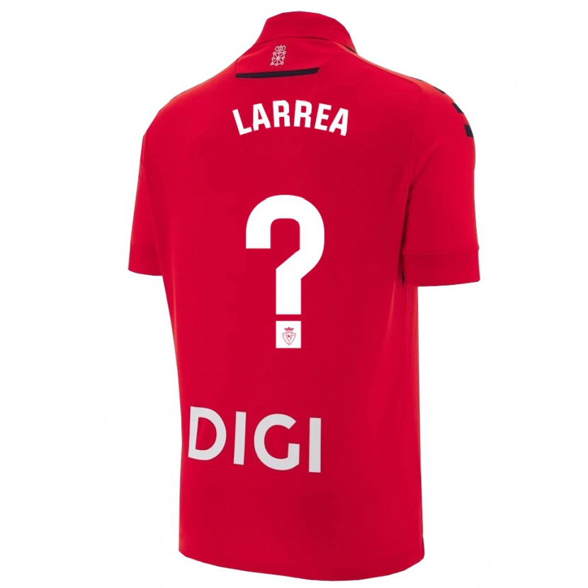 Danxen Herren Unai Larrea #0 Rot Schwarz Heimtrikot Trikot 2025/26 T-Shirt Österreich