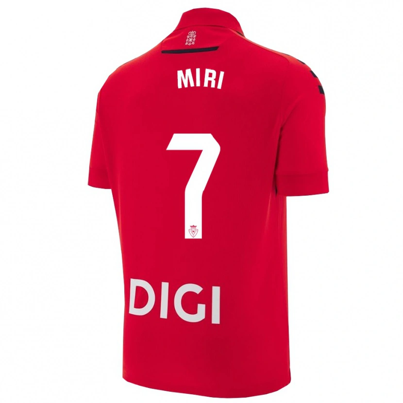 Danxen Herren Miriam Rivas Pinto #7 Rot Schwarz Heimtrikot Trikot 2025/26 T-Shirt Österreich
