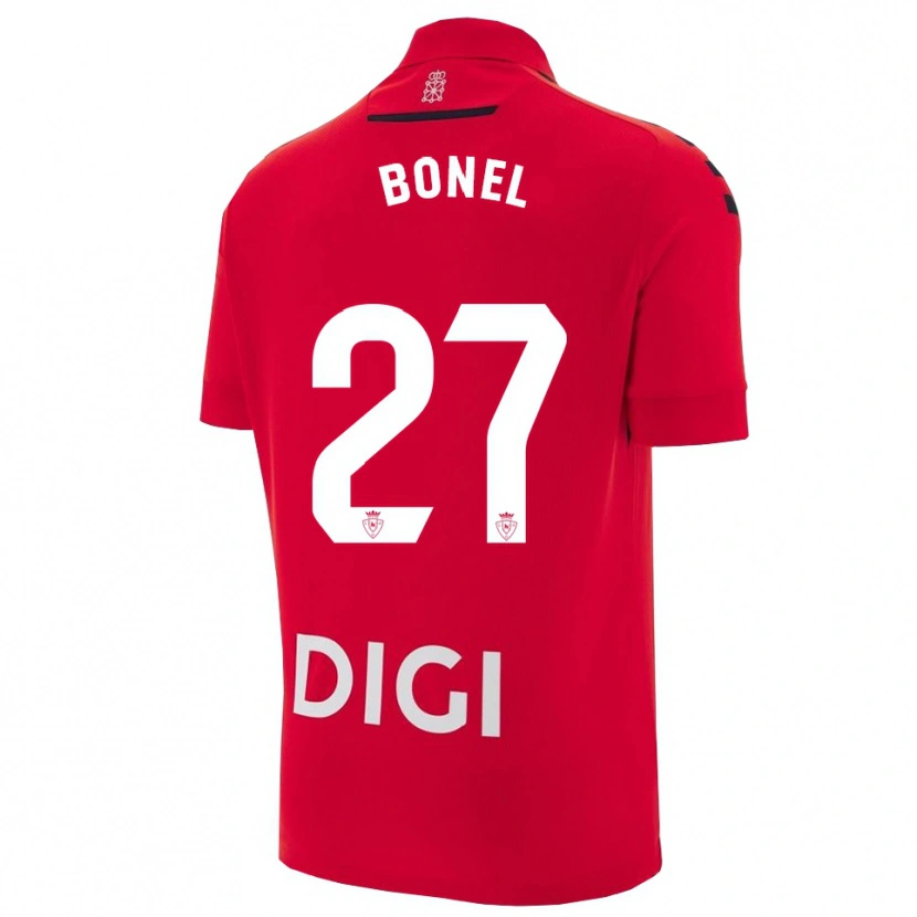 Danxen Herren Aimar Bonel #27 Rot Schwarz Heimtrikot Trikot 2025/26 T-Shirt Österreich