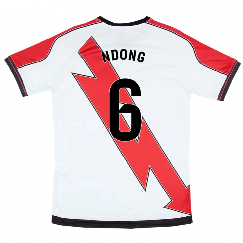 Danxen Herren Whissy Ndong #6 Weiß Rot Heimtrikot Trikot 2025/26 T-Shirt Österreich