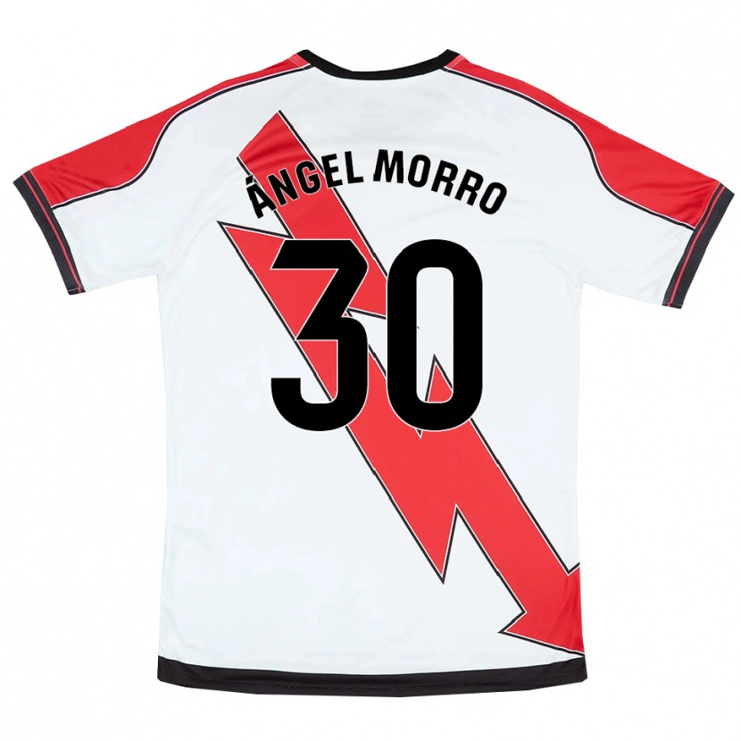 Danxen Herren Miguel Ángel Morro #30 Weiß Rot Heimtrikot Trikot 2025/26 T-Shirt Österreich
