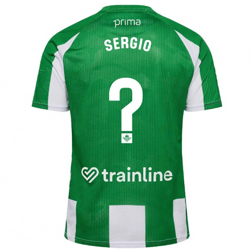 Danxen Herren Sergio Vázquez #0 Grün Weiß Heimtrikot Trikot 2025/26 T-Shirt Österreich