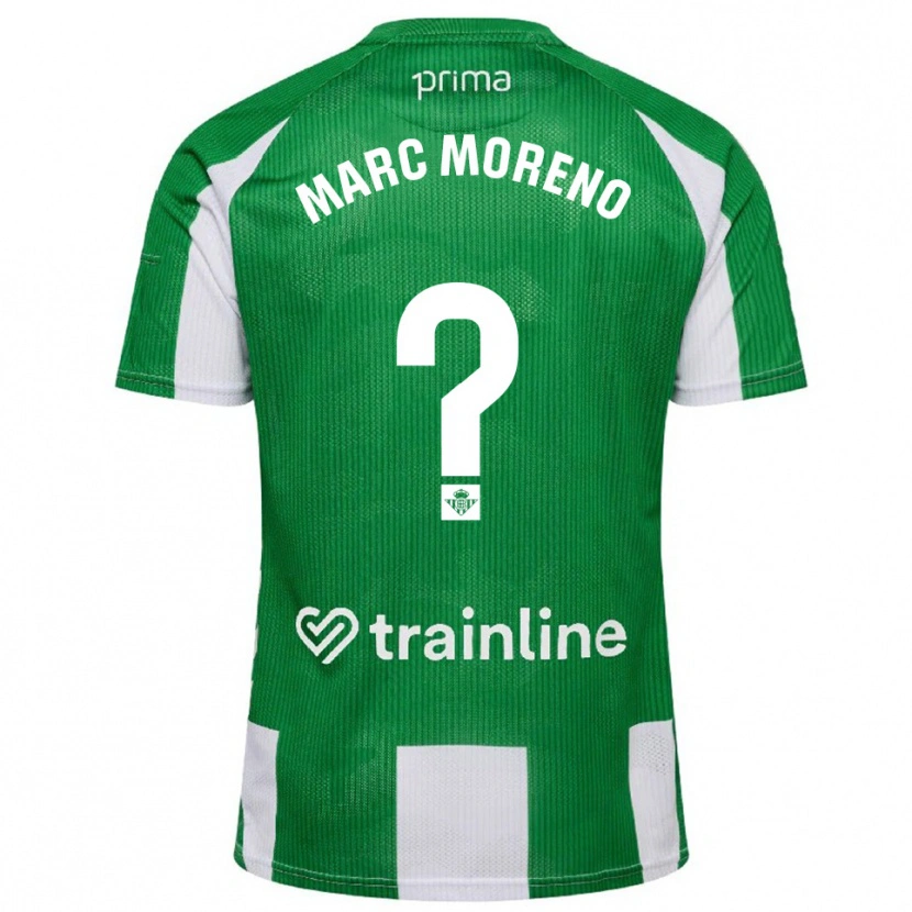 Danxen Herren Marc Moreno #0 Grün Weiß Heimtrikot Trikot 2025/26 T-Shirt Österreich