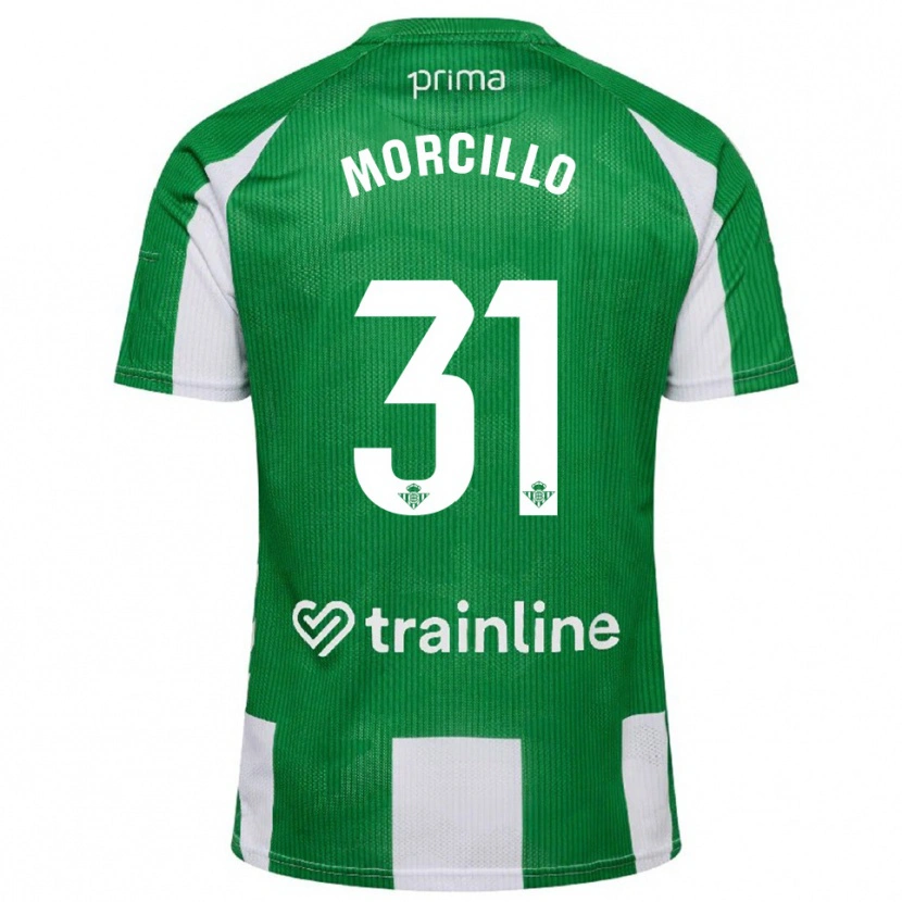 Danxen Herren Ana Morcillo #31 Grün Weiß Heimtrikot Trikot 2025/26 T-Shirt Österreich