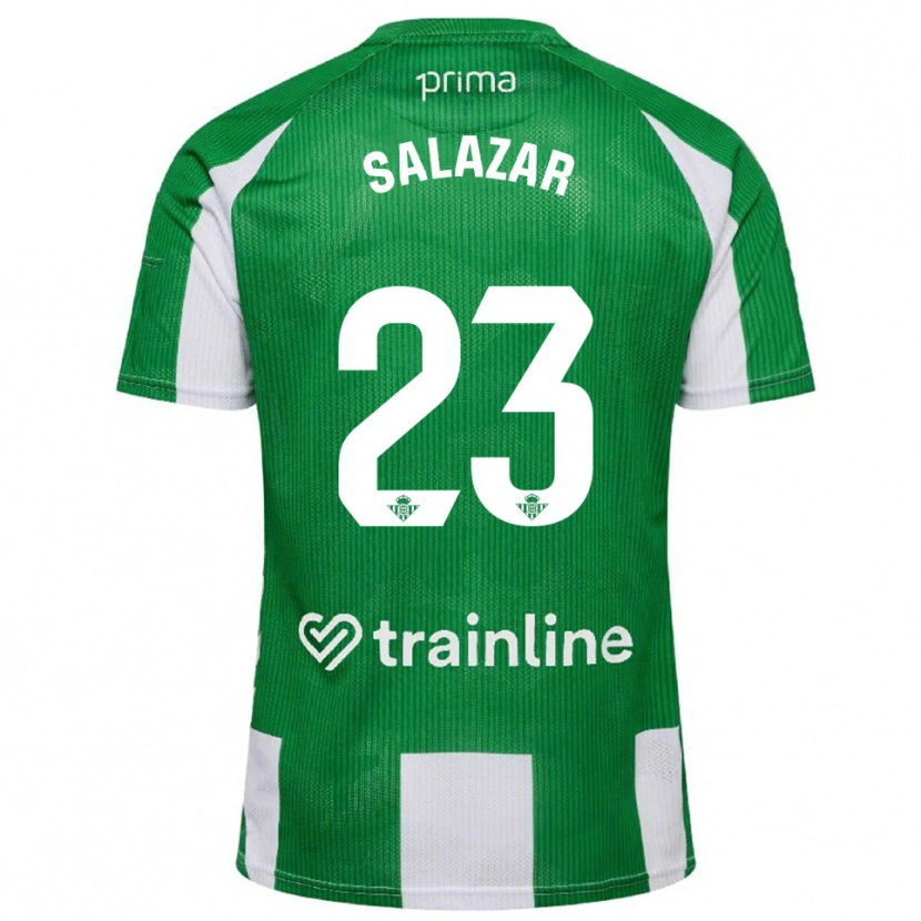 Danxen Herren Noelia Salazar #23 Grün Weiß Heimtrikot Trikot 2025/26 T-Shirt Österreich