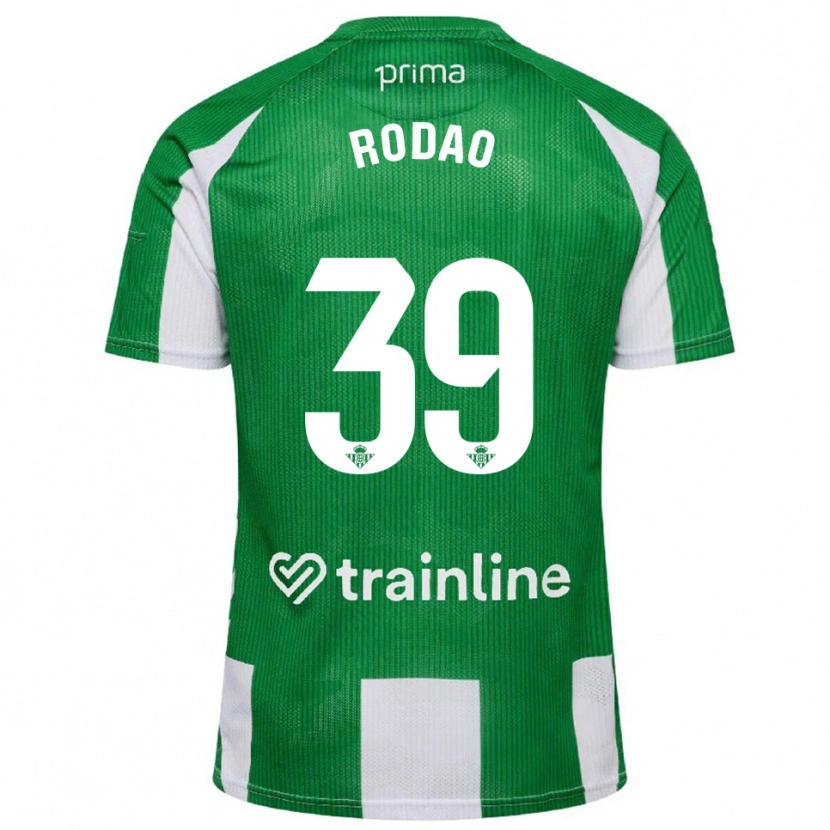 Danxen Herren Alba Rodao #39 Grün Weiß Heimtrikot Trikot 2025/26 T-Shirt Österreich