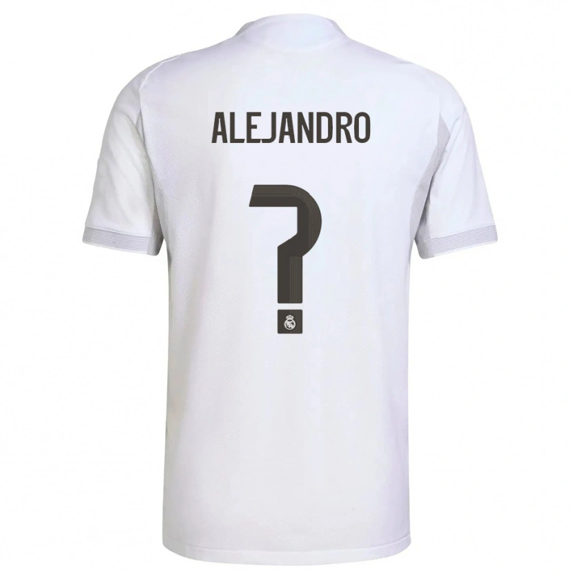 Danxen Herren Alejandro Hernández #0 Weiß Gelb Heimtrikot Trikot 2025/26 T-Shirt Österreich