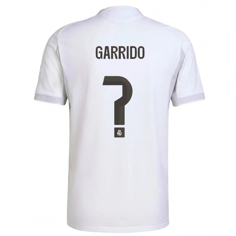 Danxen Herren Mateo Garrido #0 Weiß Gelb Heimtrikot Trikot 2025/26 T-Shirt Österreich
