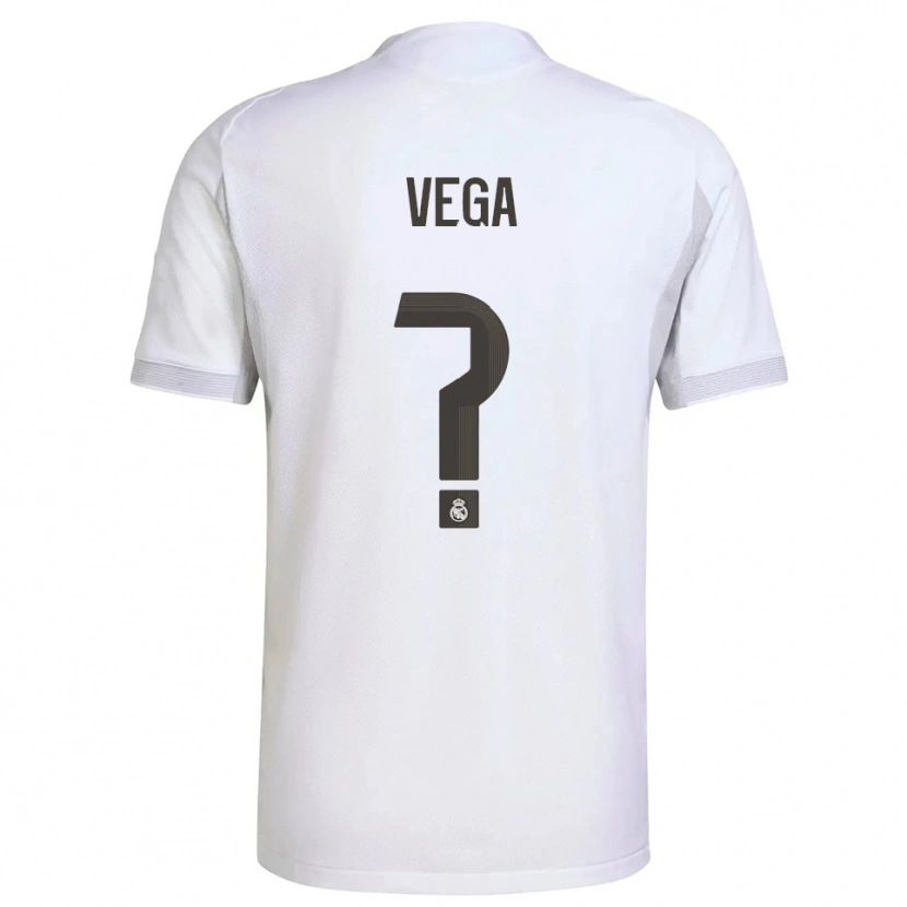 Danxen Herren Álvaro Vega #0 Weiß Gelb Heimtrikot Trikot 2025/26 T-Shirt Österreich