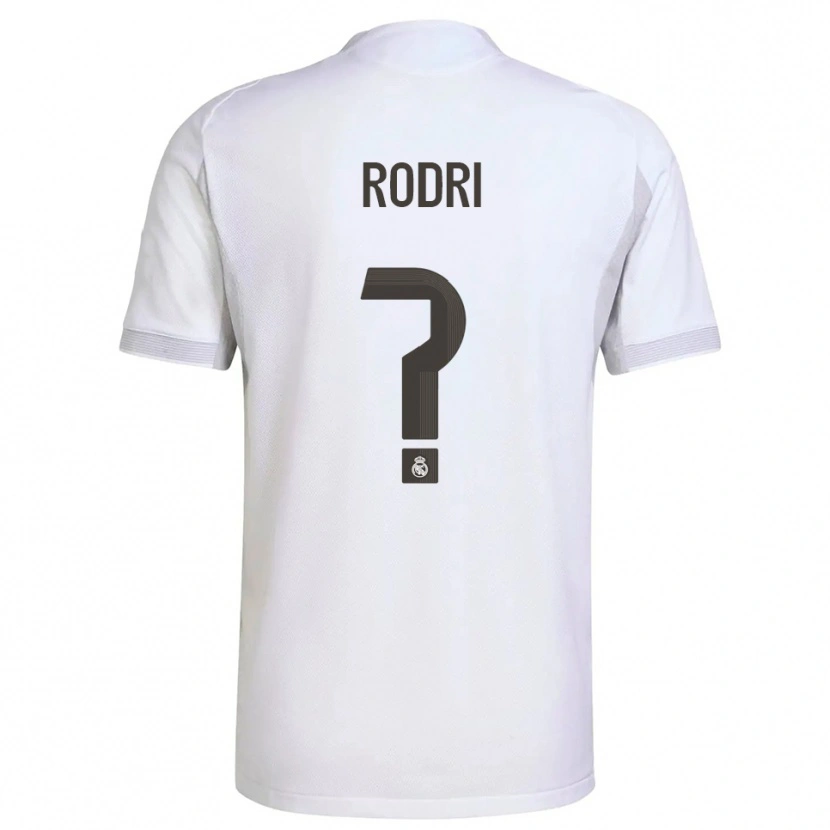 Danxen Herren Rodri #0 Weiß Gelb Heimtrikot Trikot 2025/26 T-Shirt Österreich
