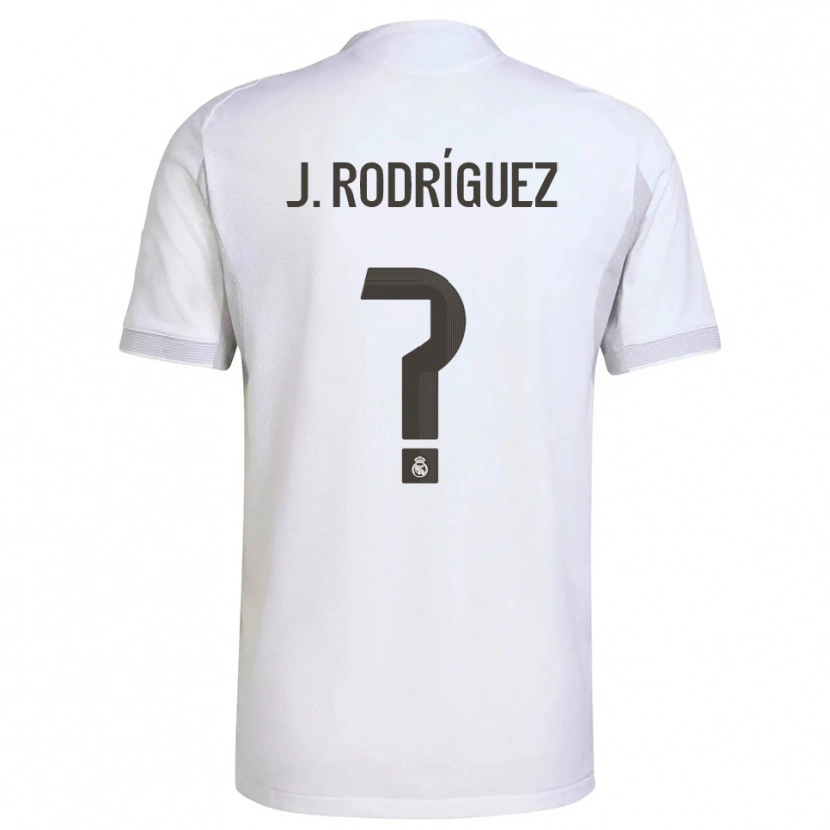Danxen Herren Juan Rodríguez #0 Weiß Gelb Heimtrikot Trikot 2025/26 T-Shirt Österreich