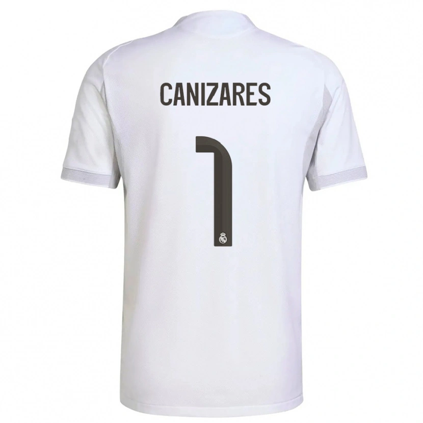 Danxen Herren Lucas Canizares #1 Weiß Gelb Heimtrikot Trikot 2025/26 T-Shirt Österreich
