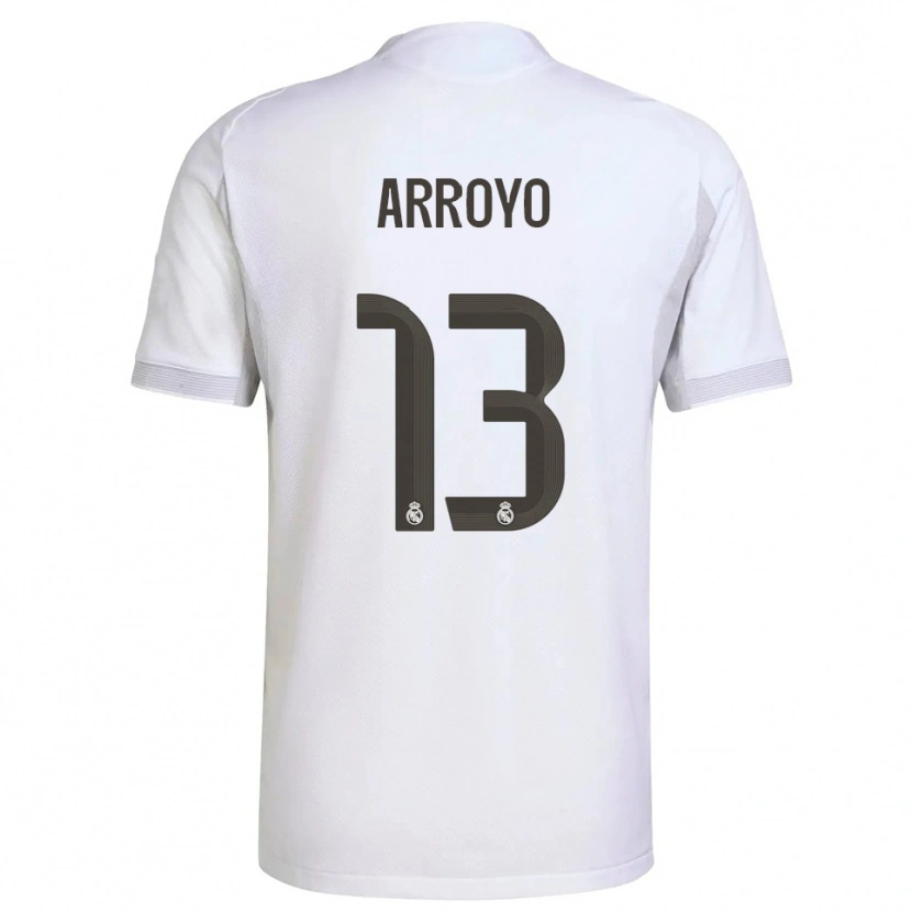 Danxen Herren Diego Arroyo #13 Weiß Gelb Heimtrikot Trikot 2025/26 T-Shirt Österreich