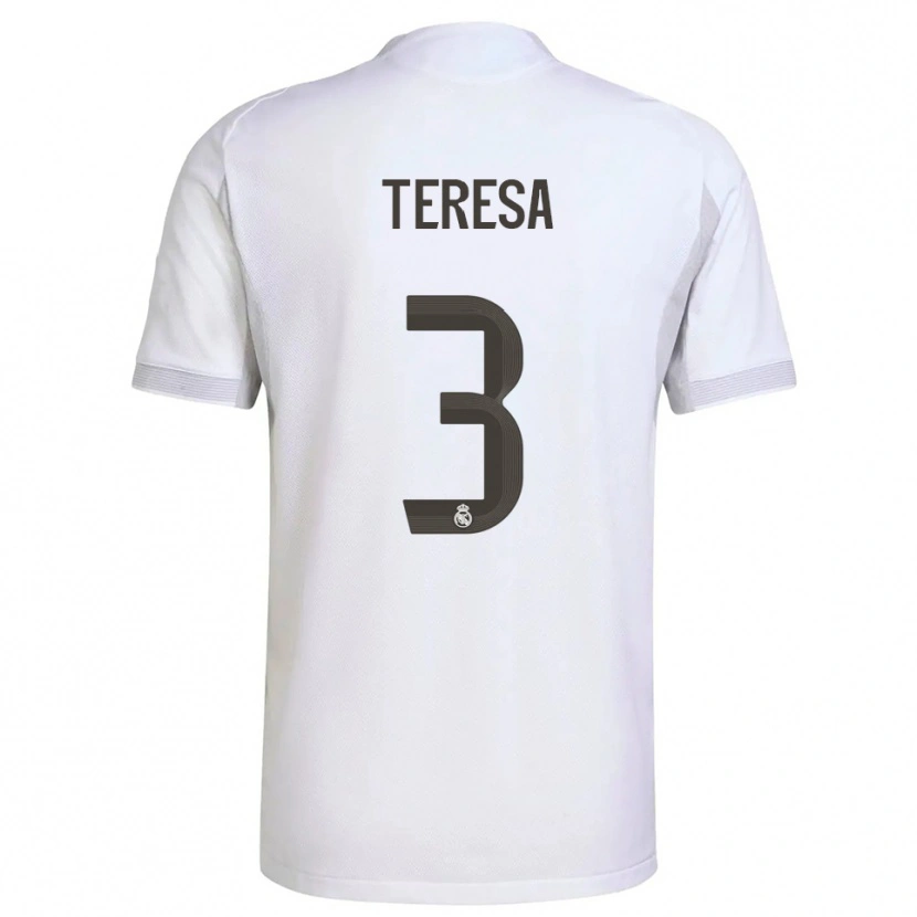 Danxen Herren Teresa Abelleira Dueñas #3 Weiß Gelb Heimtrikot Trikot 2025/26 T-Shirt Österreich