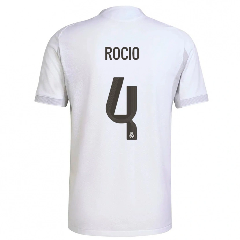 Danxen Herren Rocio Galvez #4 Weiß Gelb Heimtrikot Trikot 2025/26 T-Shirt Österreich