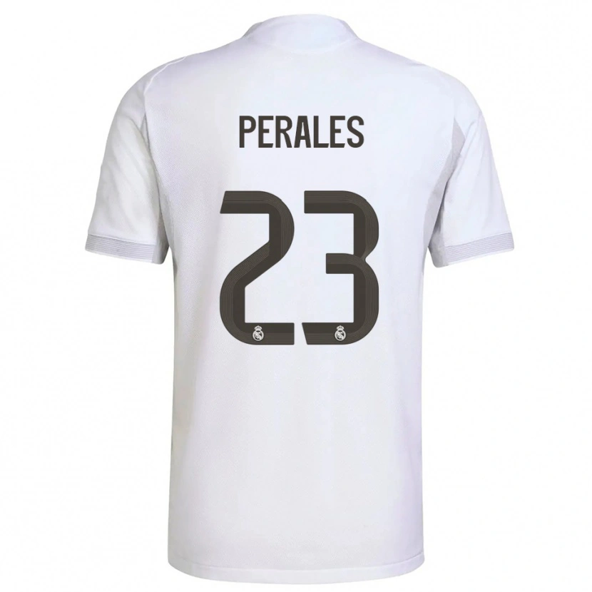 Danxen Herren Miguel Perales #23 Weiß Gelb Heimtrikot Trikot 2025/26 T-Shirt Österreich